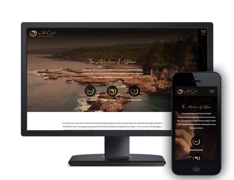 Wild Coast Wilderness Resort Website Design Portfolio